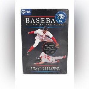 Ken Burns Baseball DVD Box Set PBS Sealed Complete Series